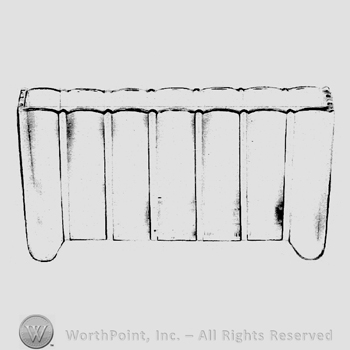 Glass pattern: Fogg No. 501; block.