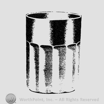 Glass pattern: No. 201; tumbler.