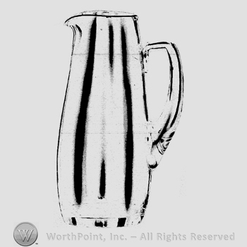 Glass pattern: Whaley No. 4163; jug.