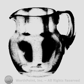 Glass pattern: Steele No. 4157; jug.