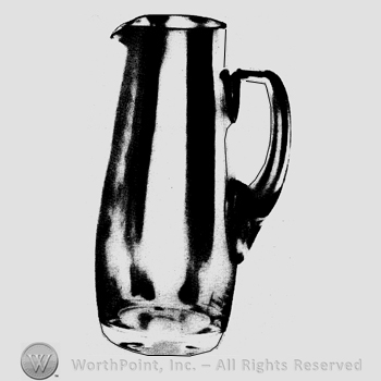 Glass pattern: Whaley No. 4163; jug.