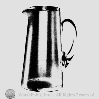 Glass pattern: Irene No. 3485; jug.