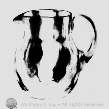Glass pattern: Gallacher No. 4164; jug.