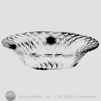 Glass pattern: Fluted Border; bowl.