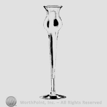 Glass pattern: Emogene; vase.
