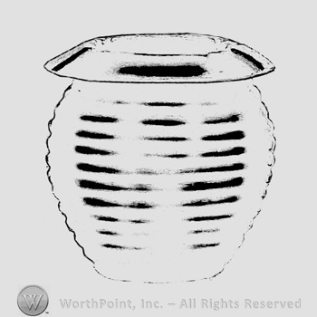 Glass pattern: Plateau; vase.