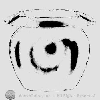 Glass pattern: Steele; vase.