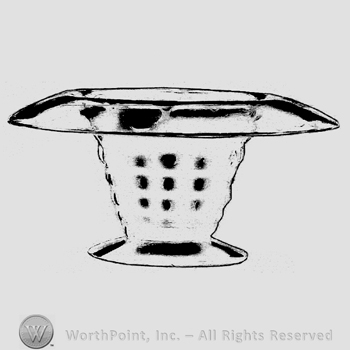 Glass pattern: Koors; vase.