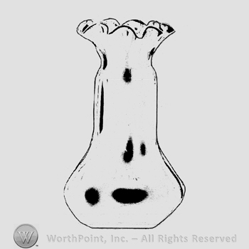 Glass pattern: No. 516; vase.