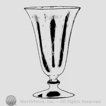 Glass pattern: Rhoda; vase.