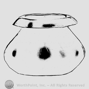 Glass pattern: Genie; vase.
