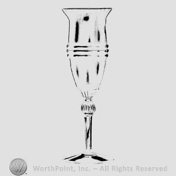 Glass pattern: Fairacre; vase.