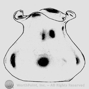 Glass pattern: Genie; vase.