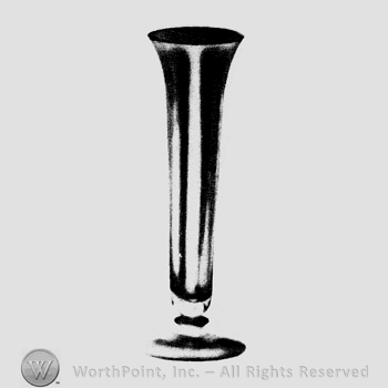 Glass pattern: Olympia; vase.