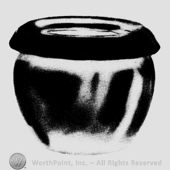 Glass pattern: Steele; vase.