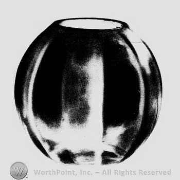 Glass pattern: Ball; vase.