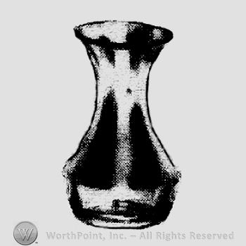 Glass pattern: No. 4232; vase.