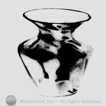 Glass pattern: Janice; vase.