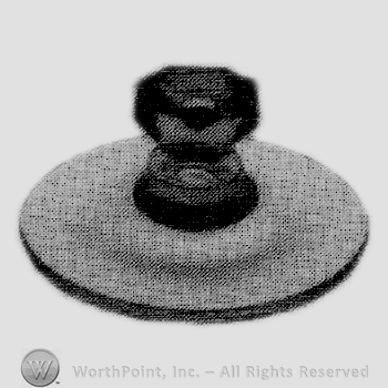 Glass pattern: No. 500; bottle top.