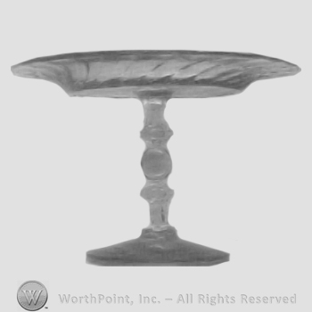 Glass pattern: No. 1245/3970; comport.