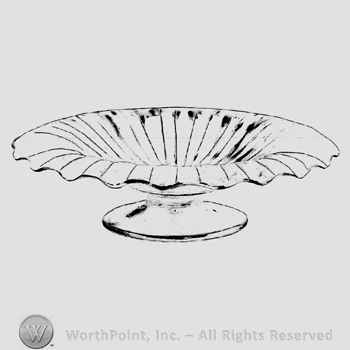 Glass pattern: Laverne; bowl.