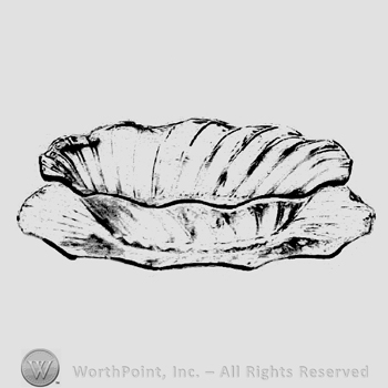 Glass pattern: No. 1228; plate and bowl.