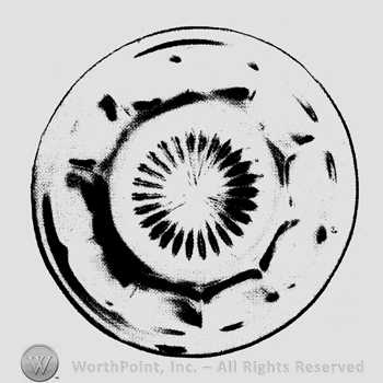 Glass pattern: No. 1150; plate.