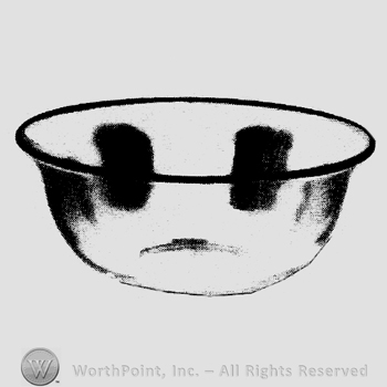 Glass pattern: No. 1242; finger bowl.