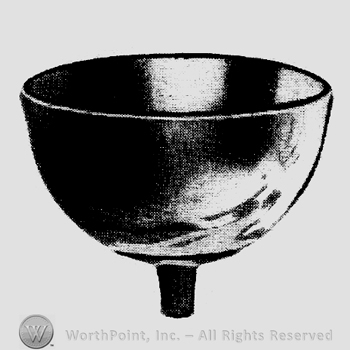 Glass pattern: No. 2; grape fruit.