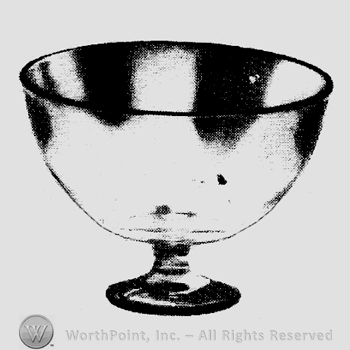 Glass pattern: No. 3; grape fruit.