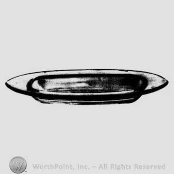 Glass pattern: No. 1189; tray.