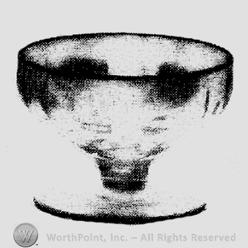 Glass pattern: Beckman; sherbet.