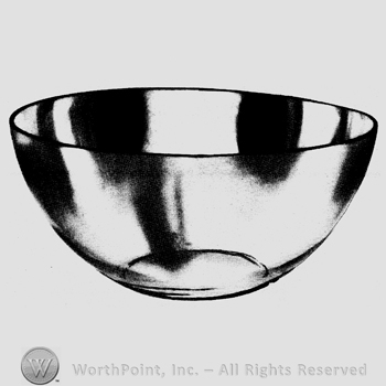 Glass pattern: Caesar; salad box.