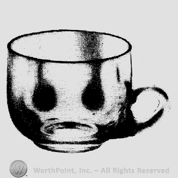 Glass pattern: No. 4266; custard.