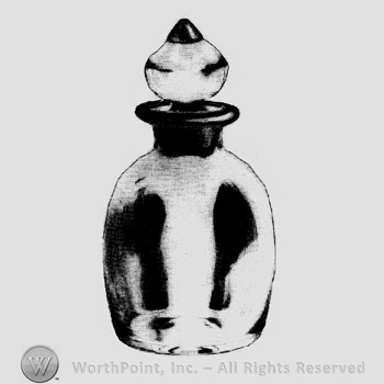 Glass pattern: No. 2 Barnes; oil bottle.