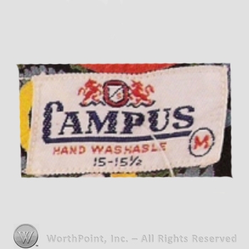 Clothing label : Campus.