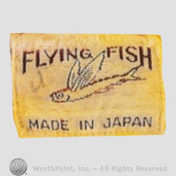 Clothing label : Flying Fish.