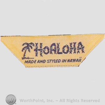 Clothing label : Hoaloha .