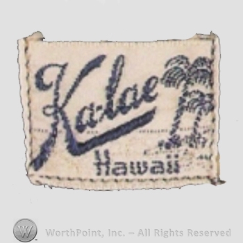 Clothing label : Ka-lae.