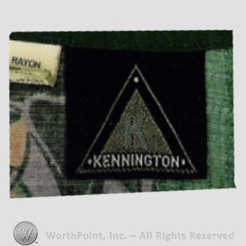 Clothing label : Kennington.