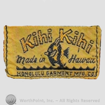 Clothing label : Kihi Kihi.