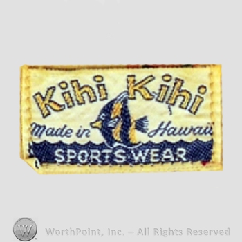 Clothing label : Kihi Kihi.