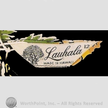Clothing label : Lauhala Sportswear.