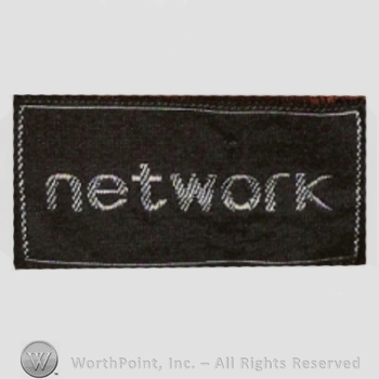 Clothing label : Network.