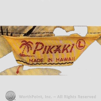 Clothing label : Pikaki.