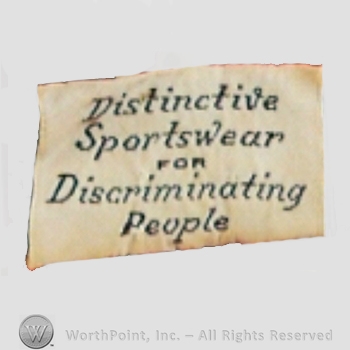 Clothing label : Shaheen's.