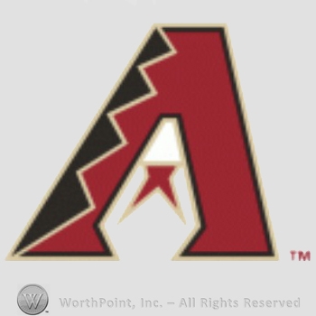 Arizona Diamondbacks sport logo: red, black and sand A.