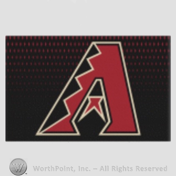 Arizona Diamondbacks sport logo: A on black and red background.
