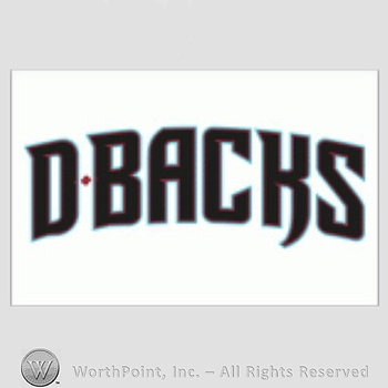 Arizona Diamondbacks sport logo: Dbacks written on a white background.