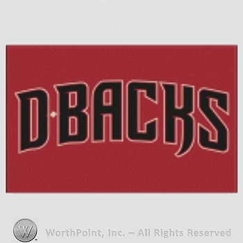 Arizona Diamondbacks sport logo: Dbacks written on a red background.